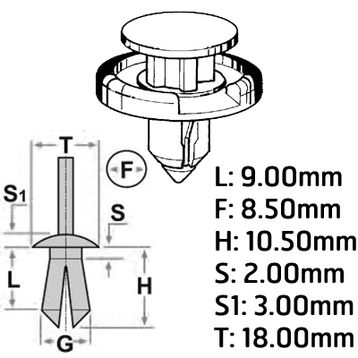 RIVETS MRN15105