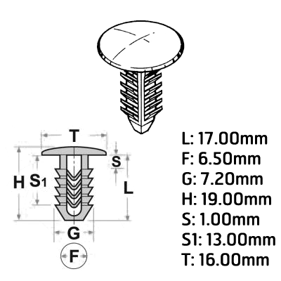 RIVETS MRN50278