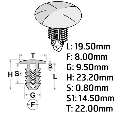 RIVETS MRN50480
